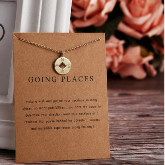 Going Places Indie Boho Layering Charm Necklace - Picture 1 of 6